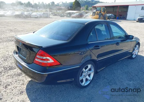 2007 Mercedes-Benz C 230 Sport из США, поврежденный, VIN WDBRF52H67A936519
